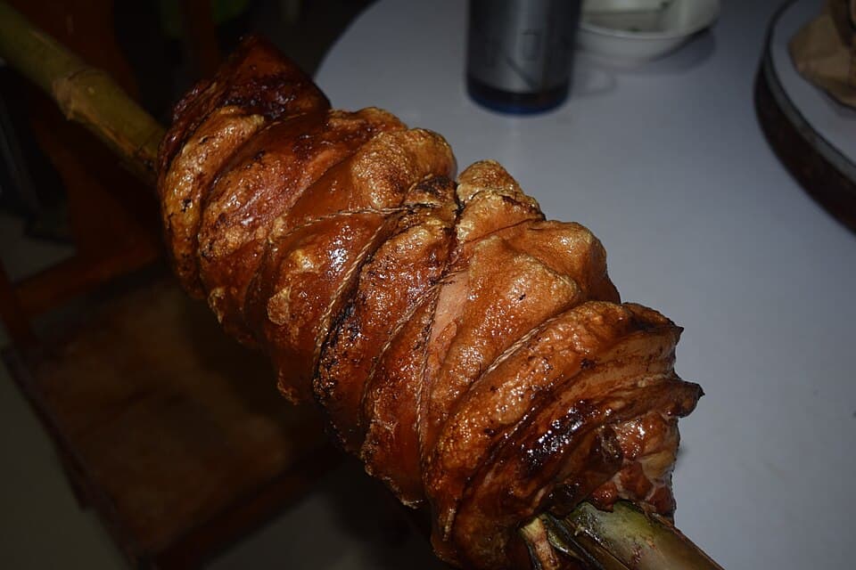 Lechon belly mockup